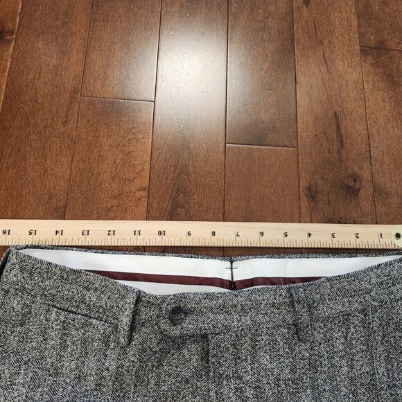 Suitsupply men's gray wool pant suit in size 48 - Picture 10 of 16